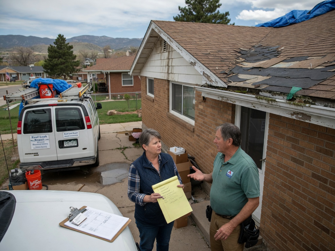 Roof Leak Repair in Edgewater, CO, CO 80214