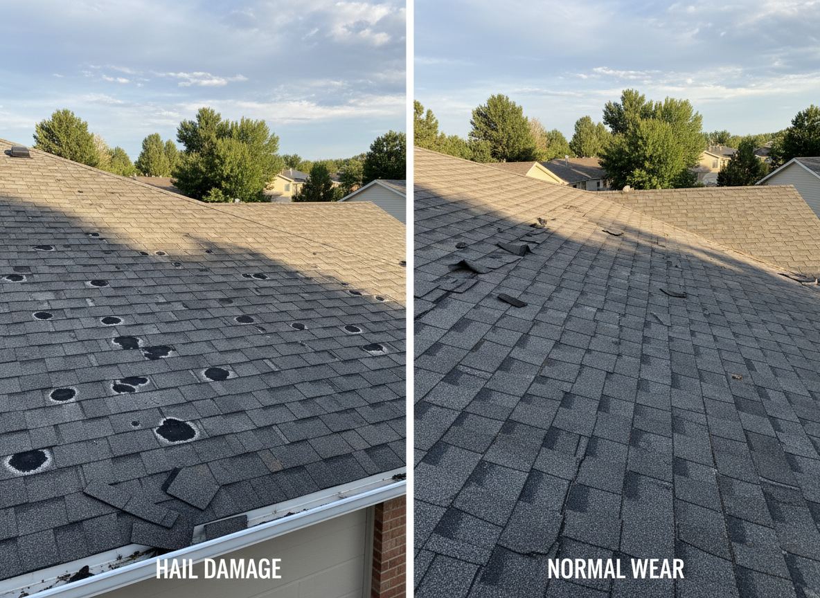 Hail Damage vs. Normal Wear: How to Tell the Difference