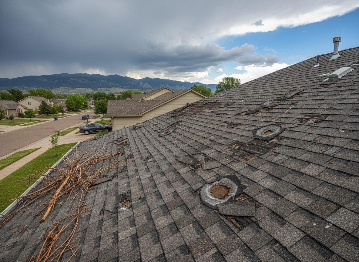 roof repair in Edgewater, CO